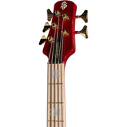 Spector Limited Edition Euro 5 LX 5 String Bass - Black Cherry Gloss