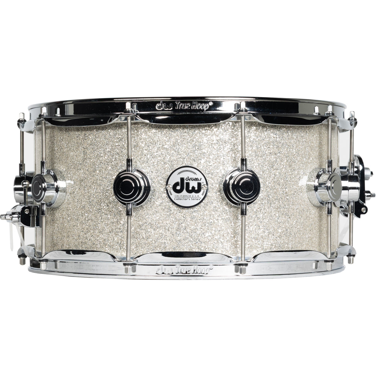 Drum Workshop Collectors Series Walnut 6.5x14 Snare Drum - Broken Glass