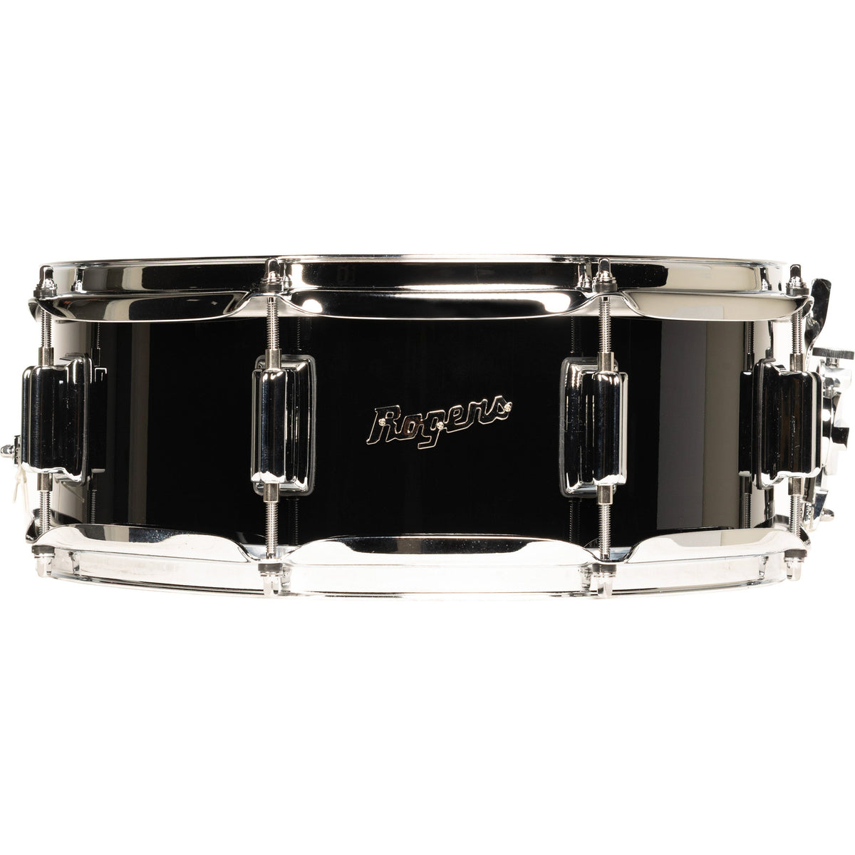 Rogers Powertone 5x14 Snare Drum - Piano Black