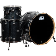 Drum Workshop Collectors Series 3-Piece Shell Kit - Black Ice