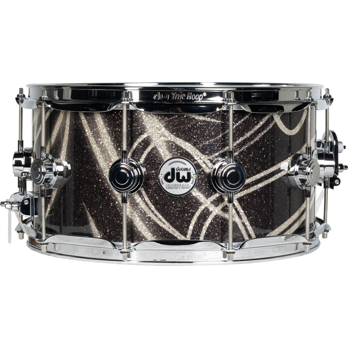 Drum Workshop Collectors Series 7x14 Snare Drum - Smoke Glass Contrail