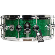 Drum Workshop Collectors Series 6x14 Snare Drum - Green Glass