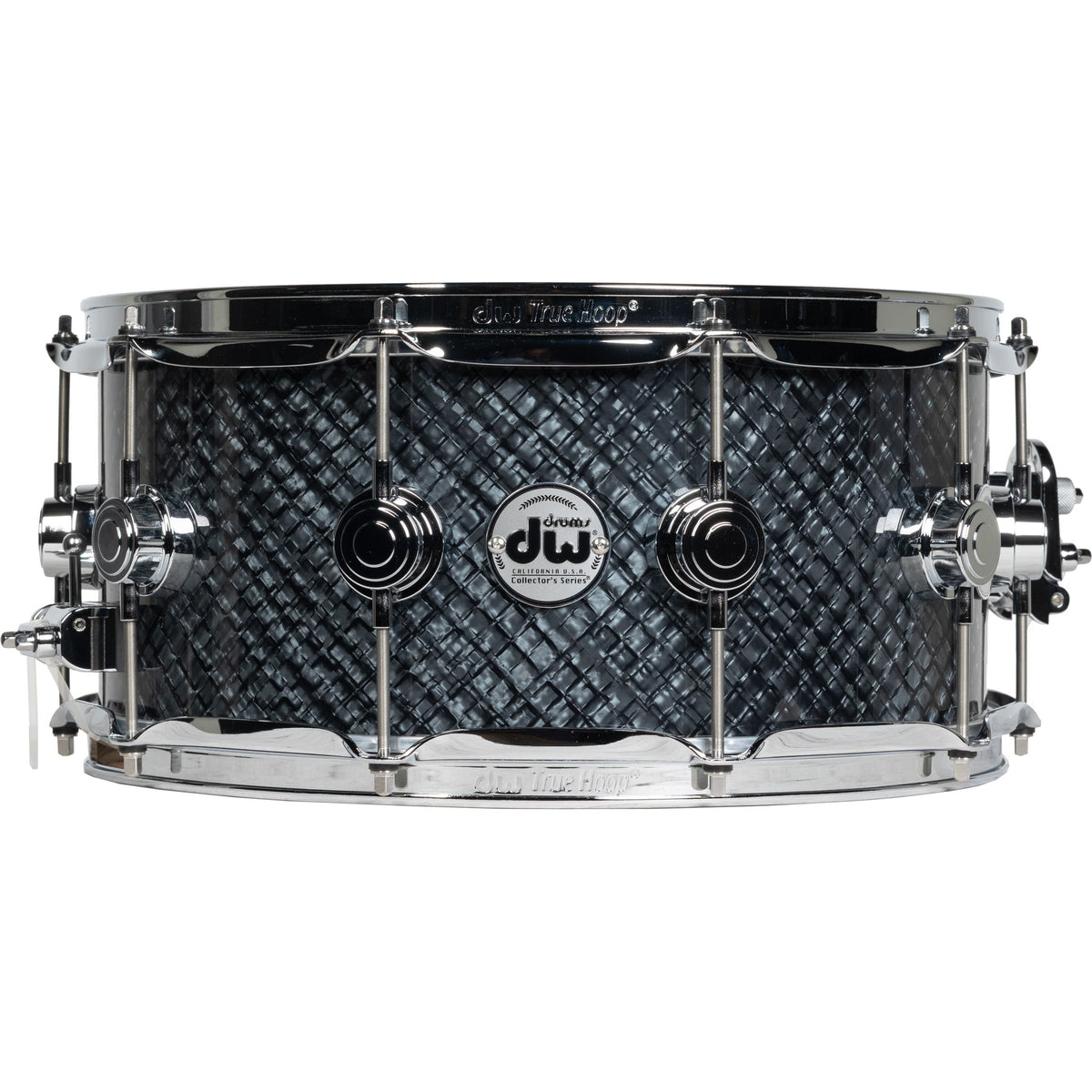 Drum Workshop Collectors Series 6.5x14 Snare Drum - Grey Crystal