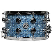 Drum Workshop Collectors Series 8x14 Snare Drum - Blue Boa