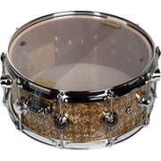 Drum Workshop Collectors Series 6x14 Snare Drum - Gold Boa