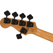 Squier Contemporary Active Jazz Bass HH V Roasted Maple Fingerboard, Black Pickguard - Gunmetal Metallic