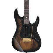 Ibanez AZ Premium AZ41P1EW Electric Guitar - Natural Gray Burst