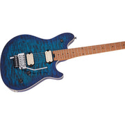 EVH Wolfgang WG Special QM Electric Guitar - Chlorine Burst
