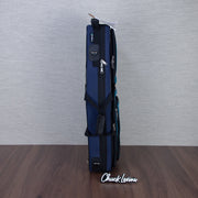 Marcus Bonna Nylon Bassoon Case with Rain Cover - Blue and Turquois