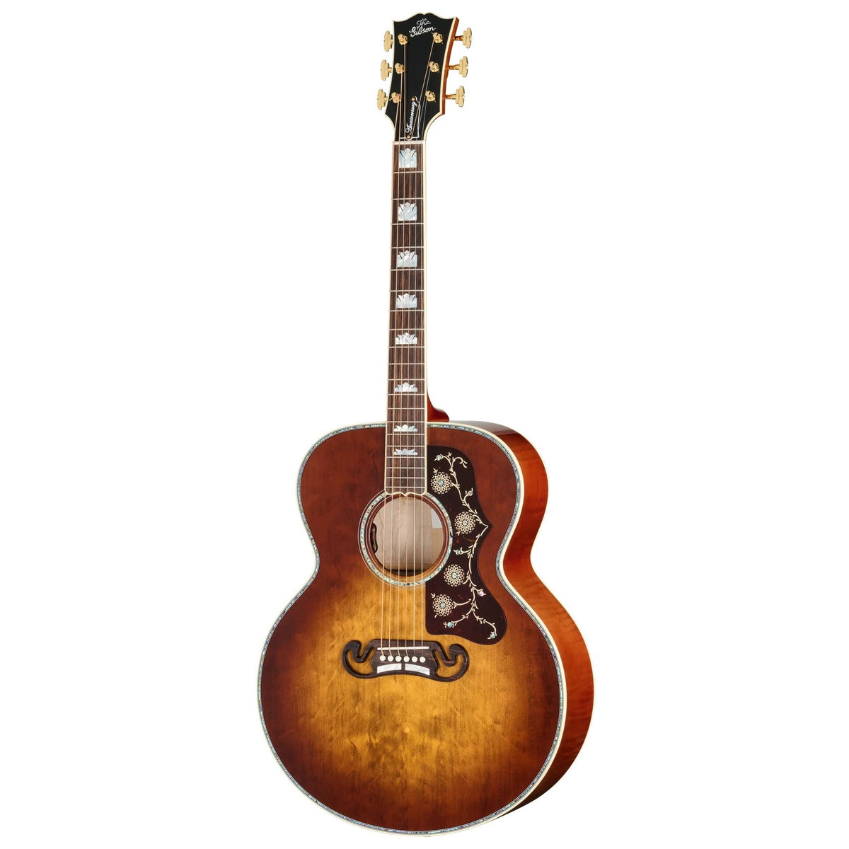 Gibson Limited Edition Custom Shop SJ-200 Anniversary Acoustic Electric Guitar - Cremona Burst