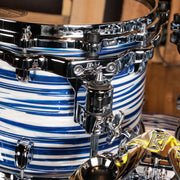 Tama Starclassic Walnut/Birch 5-Piece Shell Pack - Blue and White Oyster