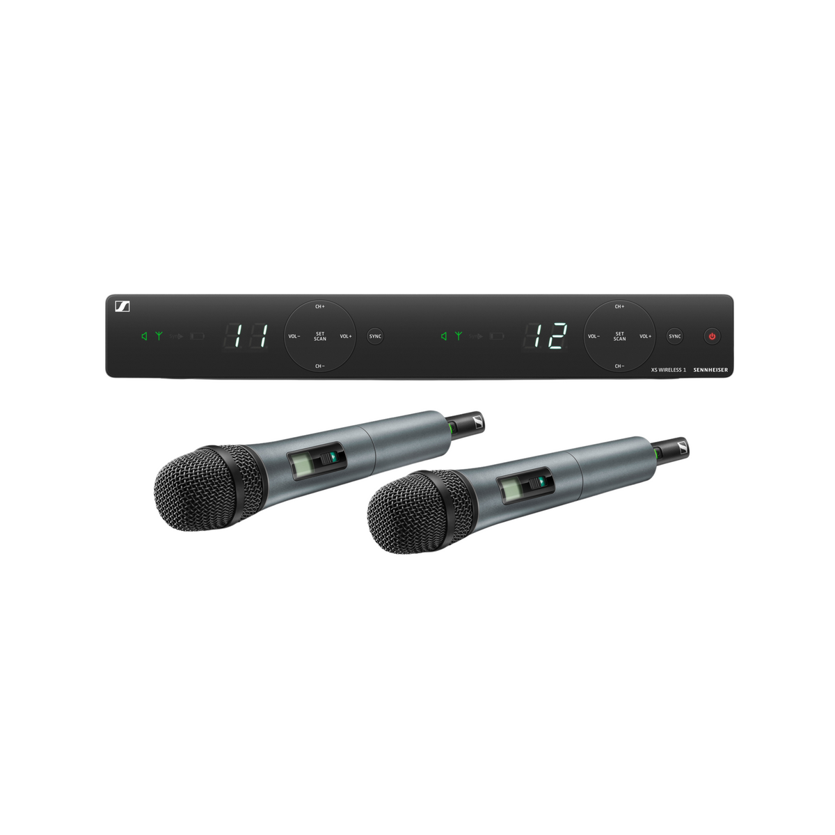Sennheiser XSW 1-835 Dual Wireless Dual Handheld Microphone System - A Range