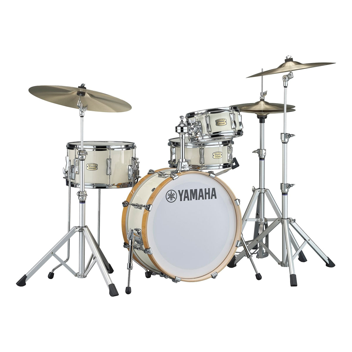 Yamaha Stage Custom Hip 4-Piece Shell Pack - Classic White