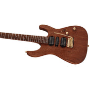 Charvel Ltd. Ed. MJ DK24 HSH 2PT E Mahogany With Figured Walnut Electric Guitar - Natural