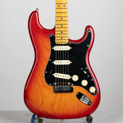 Fender American Ultra Luxe Stratocaster® Electric Guitar, Plasma Red Burst