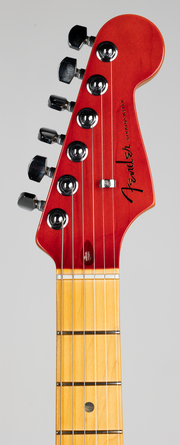Fender American Ultra Luxe Stratocaster® Electric Guitar, Plasma Red Burst