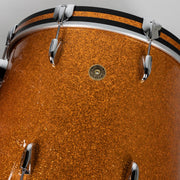 Gretsch USA Custom 3-Piece Shell Kit - Gold Sparkle