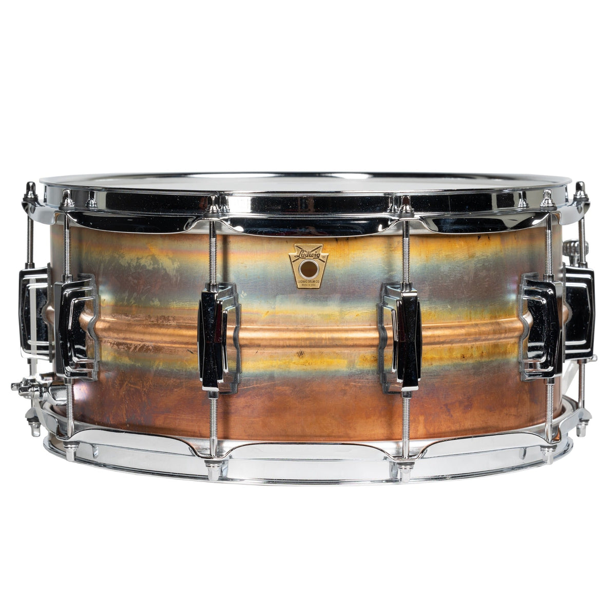 Ludwig Bronze Phonic 6.5x14 Snare Drum - Raw Bronze