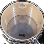 Ludwig Classic Maple 3-Piece Downbeat Shell Kit - Vintage Black Oyster