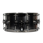 Drum Workshop Collectors Series 6.5x14 Snare Drum -Satin Black Nickel over Brass