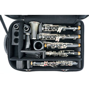Marcus Bonna Triple Clarinet Case with Backpack Extension - Wine Red