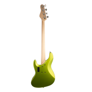 Brubaker JXB-4 Standard Bass Guitar - Green Metallic