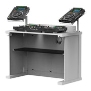 ProX XFH-HUMPTERB3WH WHITE B3 Workstation Quick Folding DJ Controller Turntable CD-J Facade Table