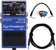 Boss SY-1 Guitar Synthesizer w/ Instrument Cables