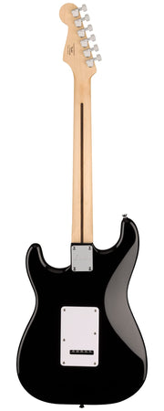 Fender Squier Sonic Stratocaster, White Pickguard - Black