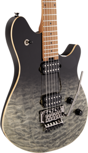 EVH Wolfgang® Standard QM Electric Guitar Baked Maple Fingerboard, Black Fade