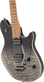EVH Wolfgang® Standard QM Electric Guitar Baked Maple Fingerboard, Black Fade