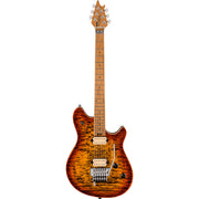 EVH Wolfgang Special QM Electric Guitar -Baked Maple Fingerboard, Tiger Eye Glow