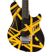 EVH Wolfgang Special Striped Series Electric Guitar - Black and Yellow