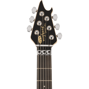 EVH Wolfgang Special Striped Series Electric Guitar - Black and White