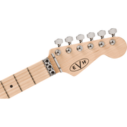 EVH Striped Series Circles Electric Guitar - Maple Fingerboard, White and Black