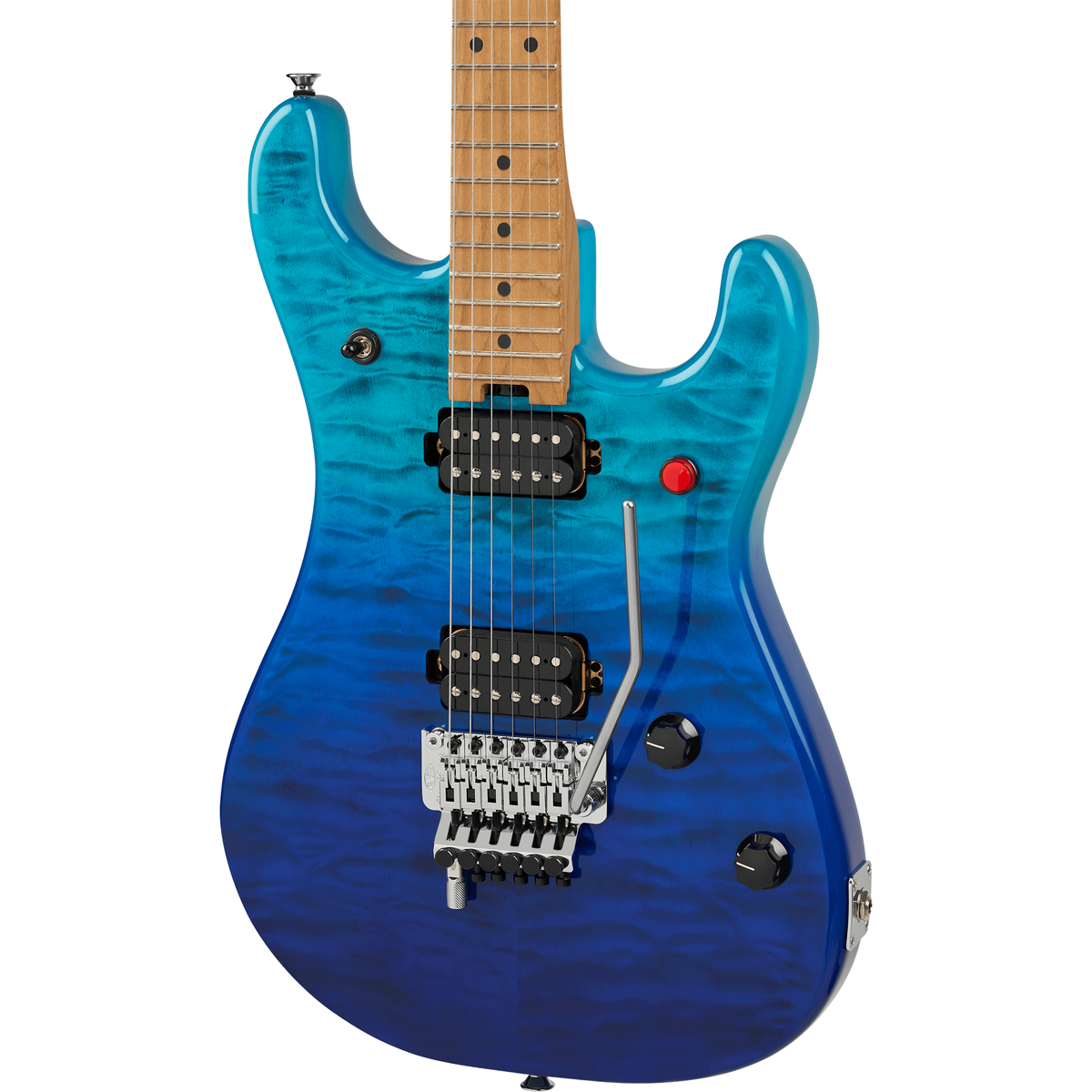 EVH 5150 Series Deluxe QM Electric Guitar - Pacific Drift