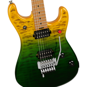 EVH 5150 Series Deluxe QM Electric Guitar - Limeade Zest