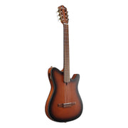 Ibanez FRH10NBSF Thinline Nylon Acoustic-Electric Guitar - Brown Sunburst