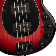 Music Man Stingray Special HH 4-String Bass Guitar - Raspberry Burst