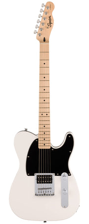 Fender Squier Sonic Esquire H Electric Guitar - Arctic White w/ Frontmant 10G Amplifier