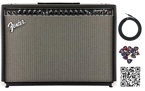 Fender Champion II 100-Watt Guitar Combo Amplifier w/ Instrument Cable