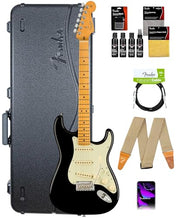 Fender American Professional II Stratocaster - Black w/ Cleaning Kit