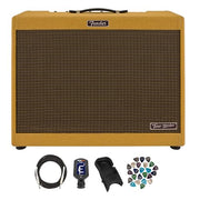 Fender Tone Master FR-12 1000-Watt 1x12 Powered Speaker Cabinet - Tweed w/ Instrument Cable