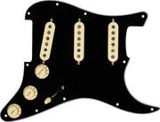 Fender Custom Shop Texas Special SSS Pre-Wired Stratocaster Pickguard - Black w/ Picks