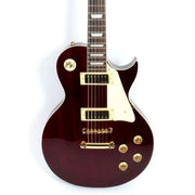 Vintage Reissue V100 Gold Reissue Wine Red LP Deluxe Style Guitar