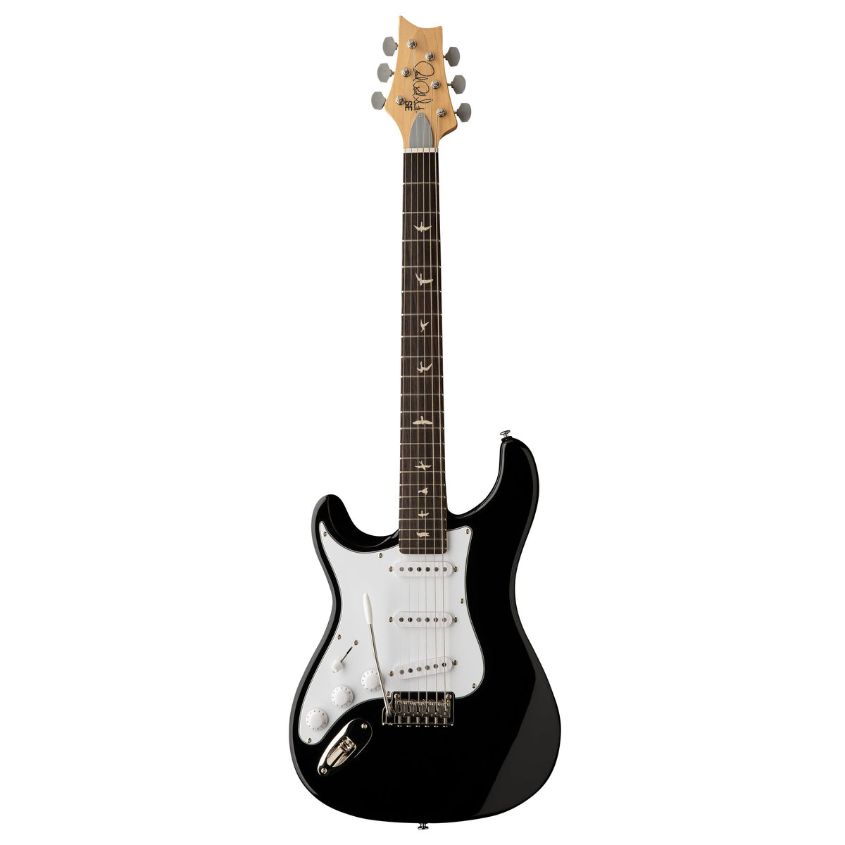 PRS SE John Mayer Silver Sky "Lefty" Electric Guitar - Piano Black - 2024