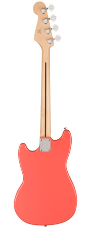Fender Squier Sonic Bronco Bass - Tahitian Coral w/ Rumble 15 Amplifier