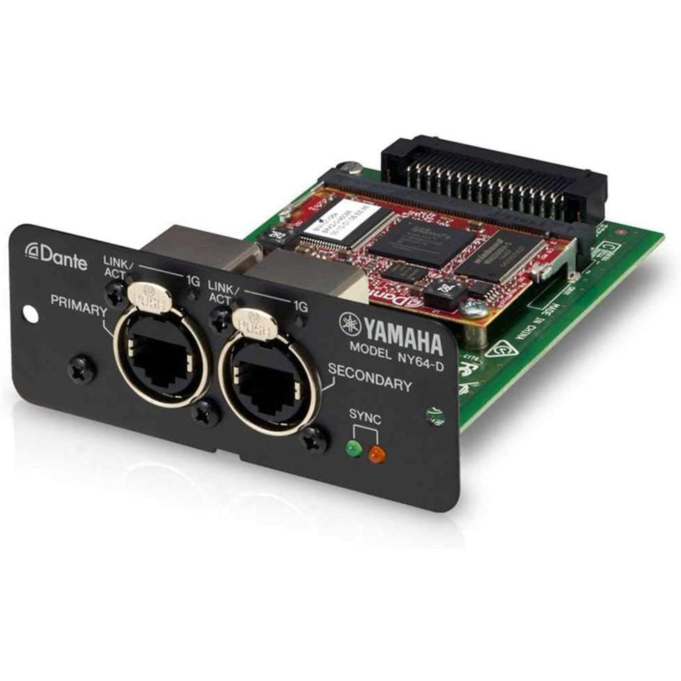 Yamaha NY64-D Dante I/O Expansion Card for TF Series