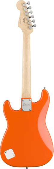 Fender Squier 3/4-Size Kids Mini Strat Electric Guitar - Competition Orange w/ Amplifier