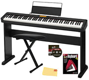 Casio CDP-S360 88-Key Compact Digital Piano w/ CS-470P Stand